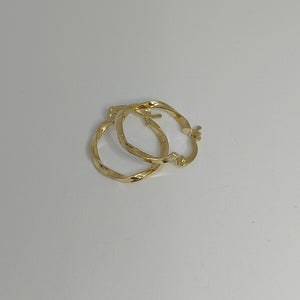 ARETES ARRACADAS TORZAL 14K 1.2 GR ETT 03 (NUEVO)