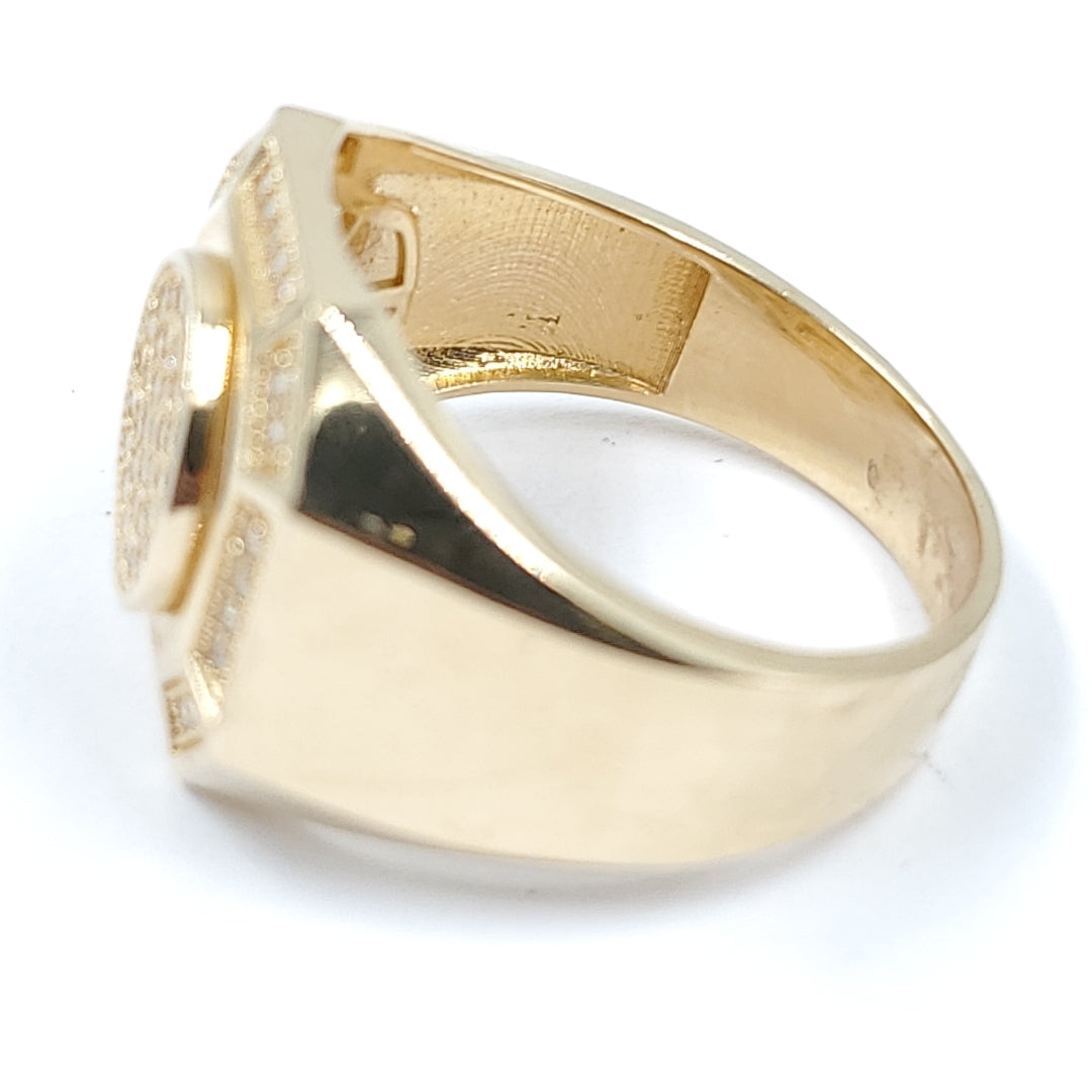 ANILLOS CABALLERO ORO 14K 8 (NUEVO)