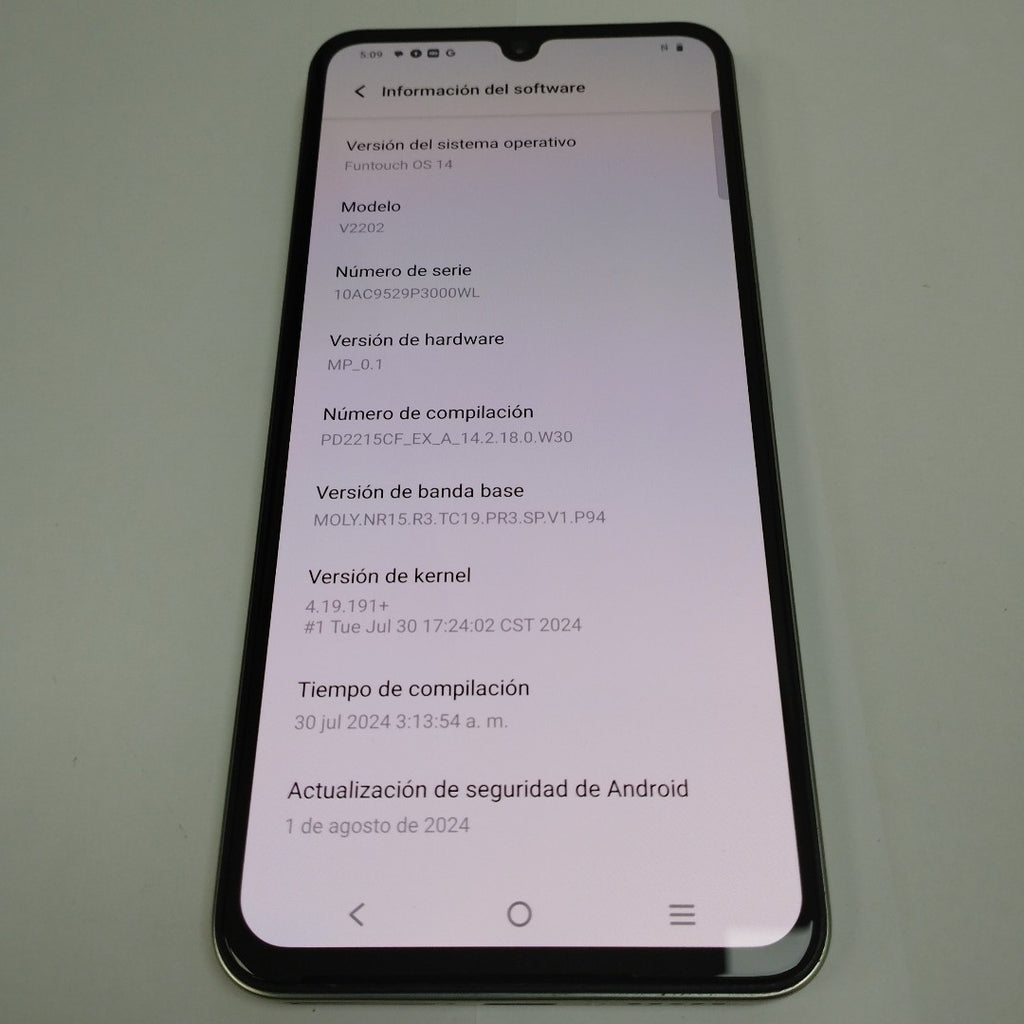 CELULAR VIVO V25 V2202 (SEMINUEVO)