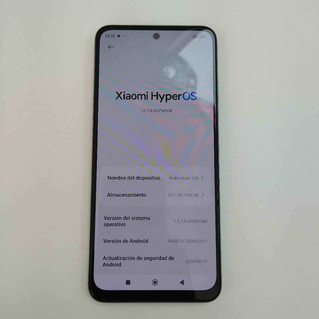 CELULAR XIAOMI REDMI NOTE 12S 2303ERA42L (2023) 256 GB 8 GB RAM (SEMINUEVO)