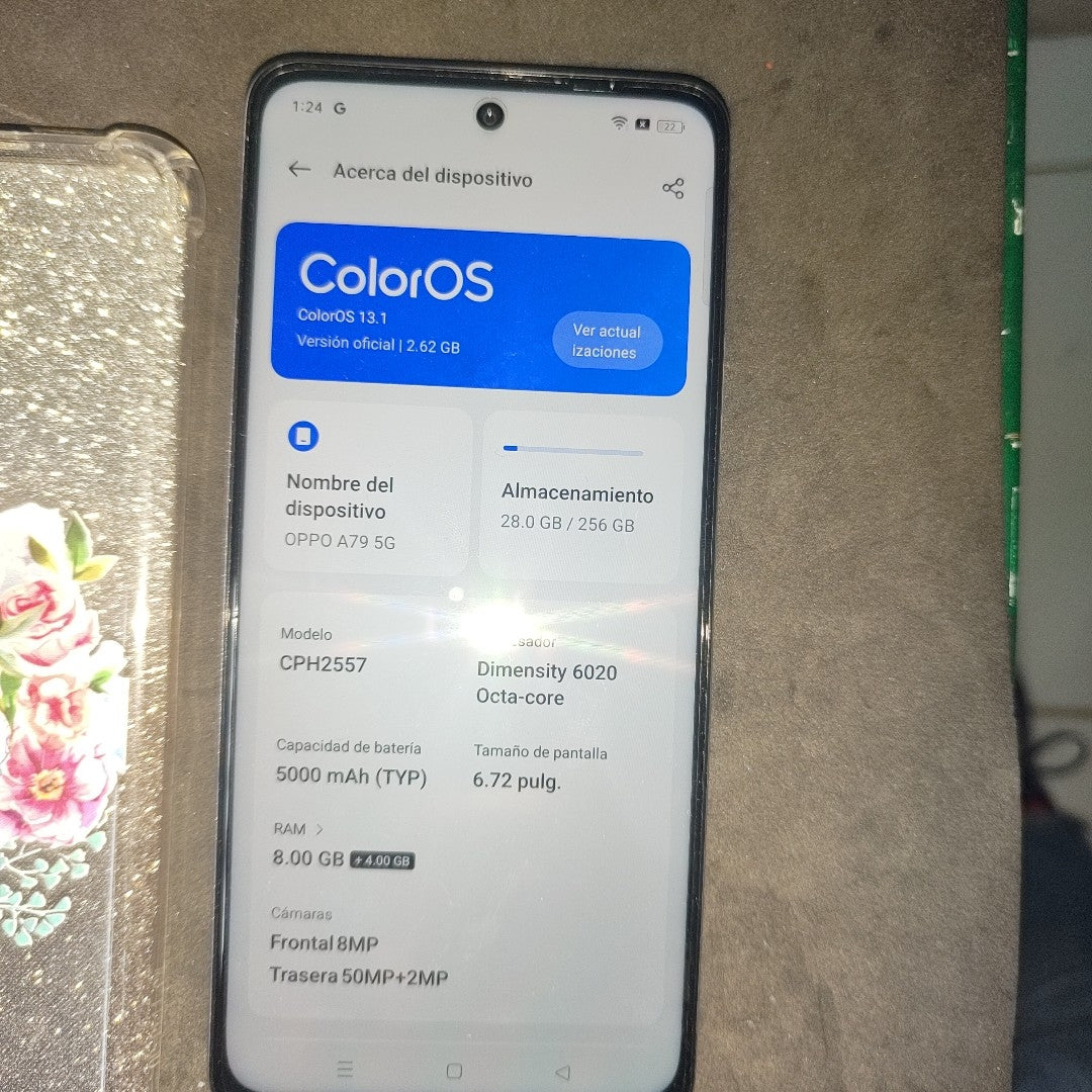 CELULAR OPPO  A79 CPH2557 (2023) 256 GB 8 GB RAM (SEMINUEVO)