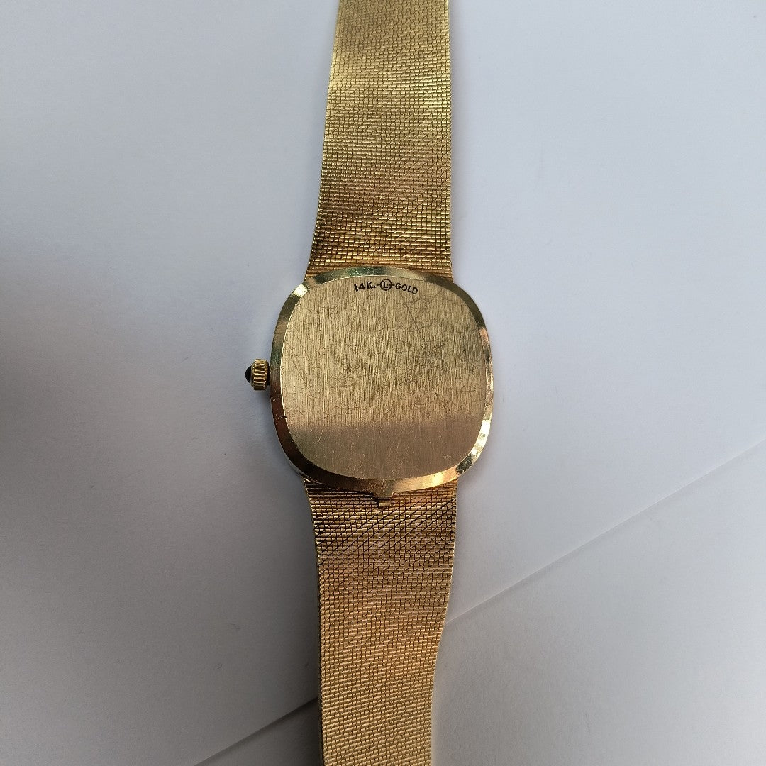 RELOJ CAJA Y PULSO ORO ORO 14 K 51,60 GRMS (SEMINUEVO)