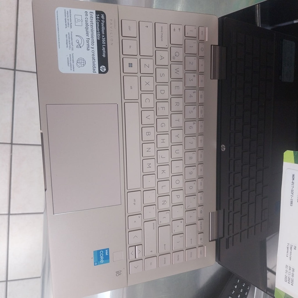 LAPTOP HP PAVILION X360 14-EK0001LA (2 EN 1) (2023) 512 GB SSD 8 GB RAM (SEMINUEVO)
