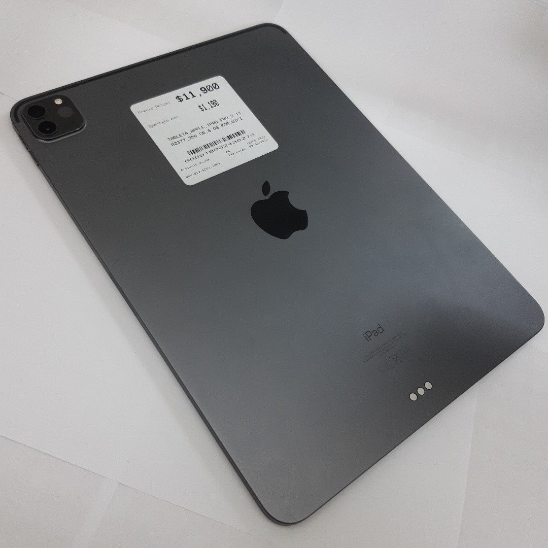 TABLETA APPLE IPAD PRO 3 11&quot; A2377 256 GB 8 GB RAM (SEMINUEVO)