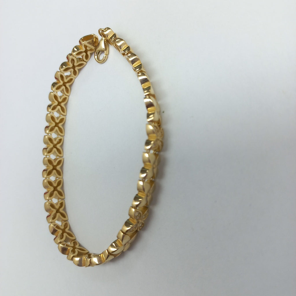 PULSERAS DAMA ORO 14K 10.6 (NUEVO)