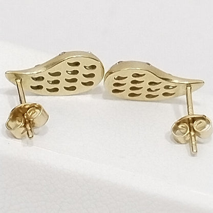BROQUELES ORO 14K 2.1 (NUEVO)