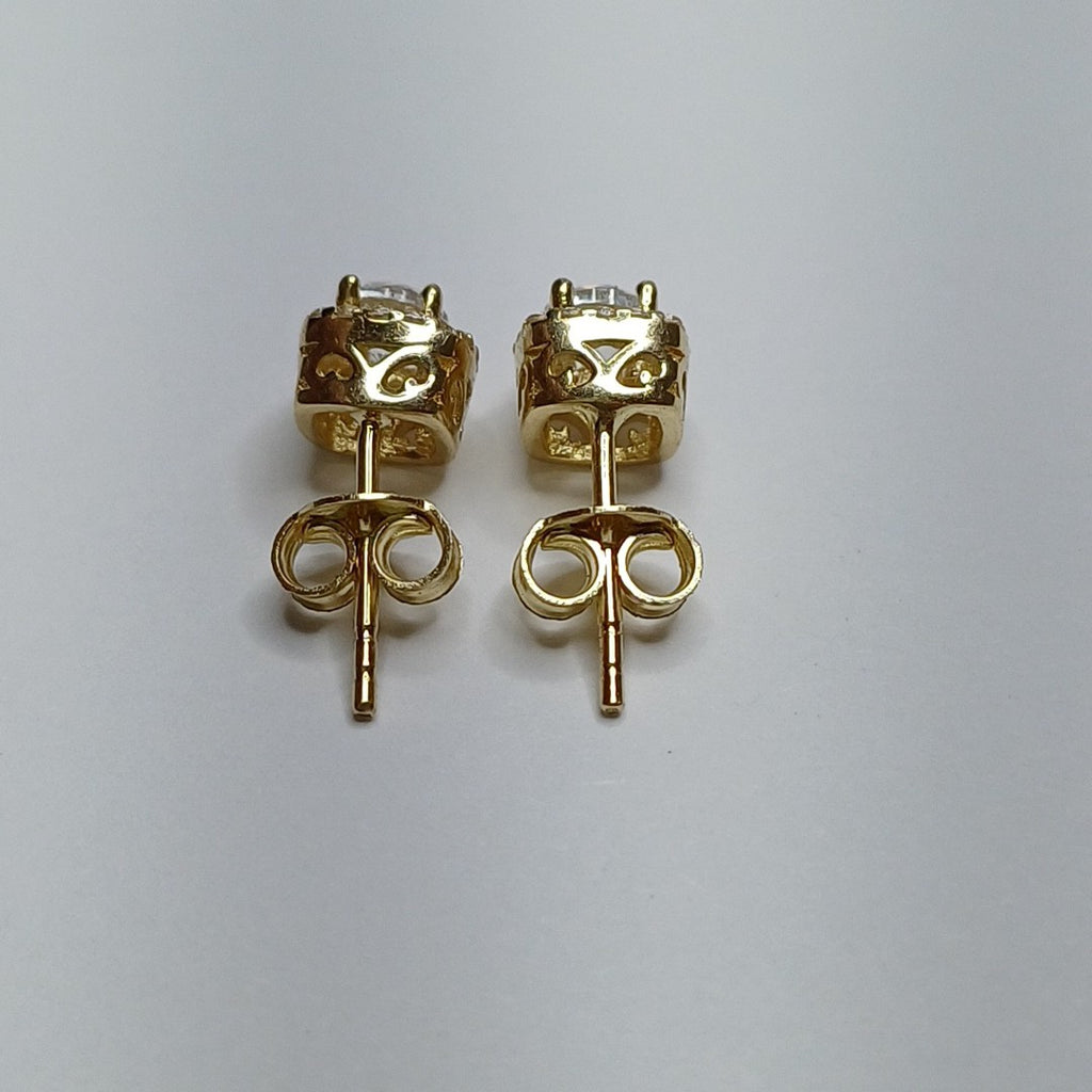 BROQUELES ORO 14K 2.4 (NUEVO)