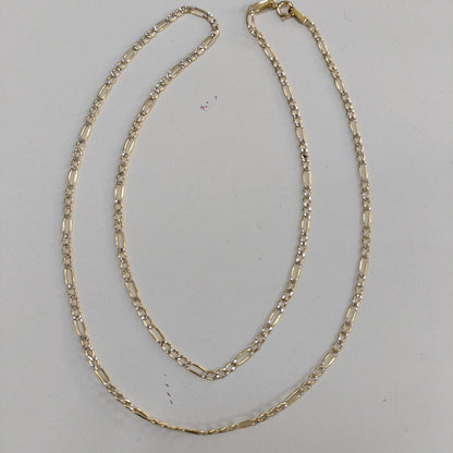 CADENAS CARTIER 3*1 DIAMANTADA ORO 14K 3 (NUEVO)