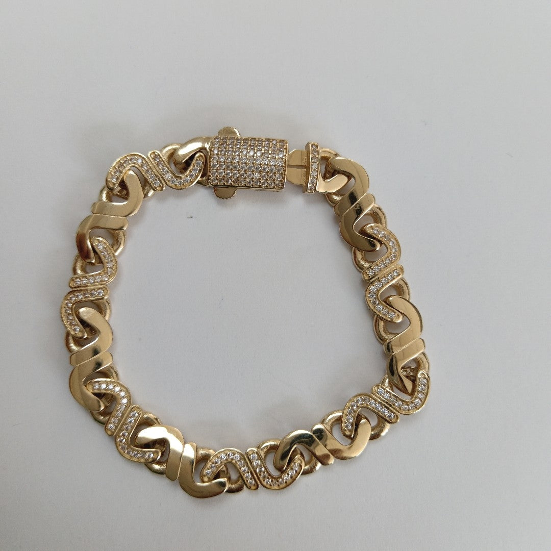 PULSERAS DAMA ORO 14K 15.7 (NUEVO)