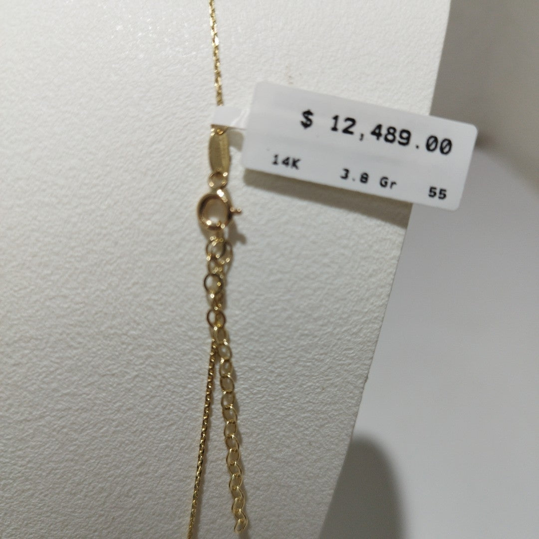 GARGANTILLAS ORO 14K 3.8 (NUEVO)