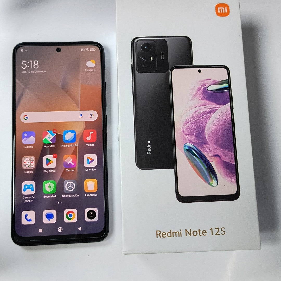 CELULAR XIAOMI REDMI NOTE 12S 2303ERA42L (2023) 256 GB 8 GB RAM (SEMINUEVO)