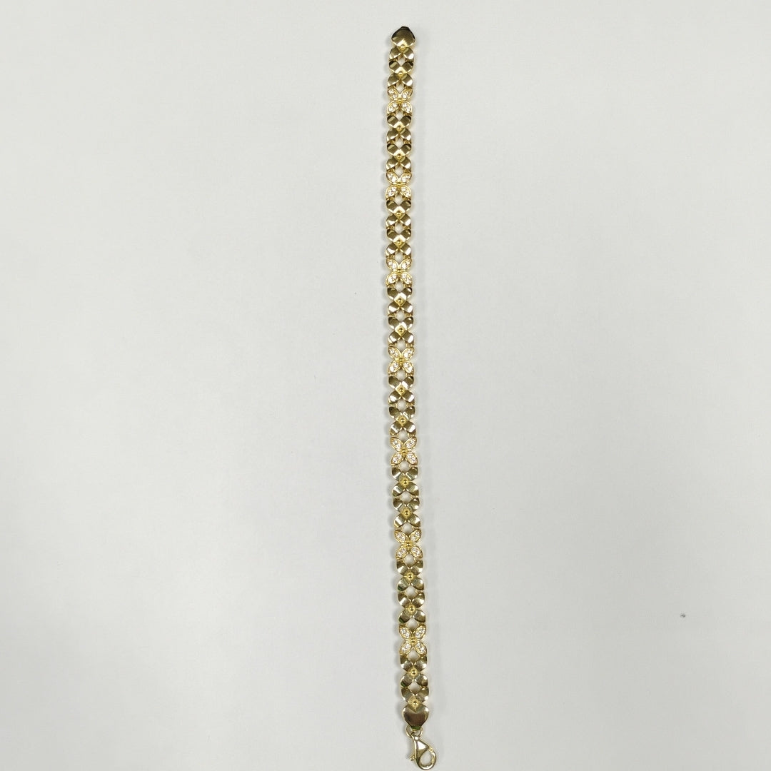 PULSERAS DAMA ORO 14K 9.9 (NUEVO)