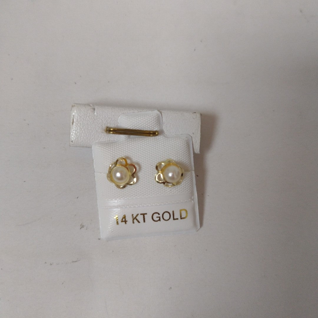BROQUELES ORO 14K 1 (NUEVO)