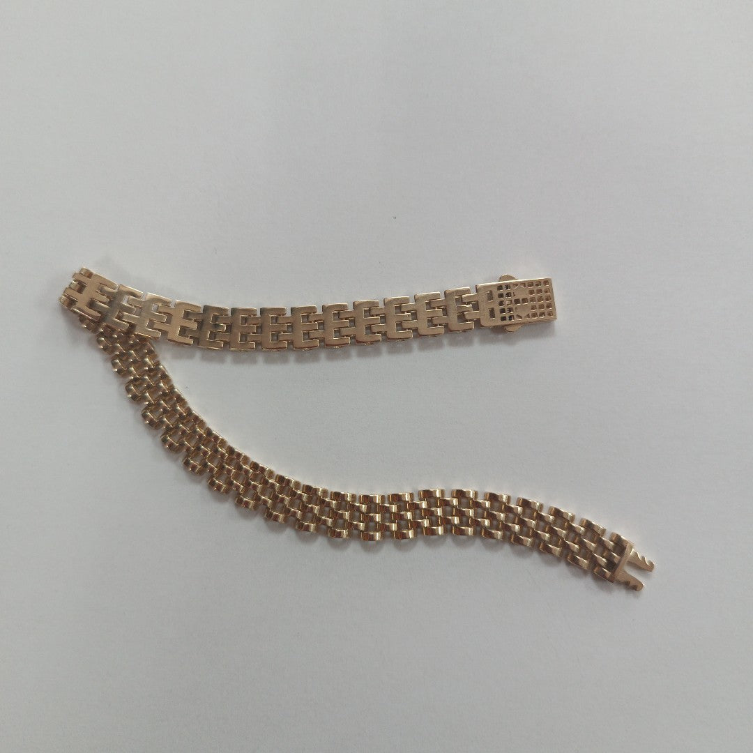 PULSERAS CABALLERO ORO 14K 18.6 (NUEVO)