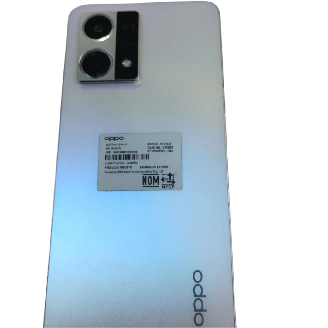 CELULAR OPPO  RENO7 CPH2363 (2022) 256 GB 8 GB RAM (SEMINUEVO)