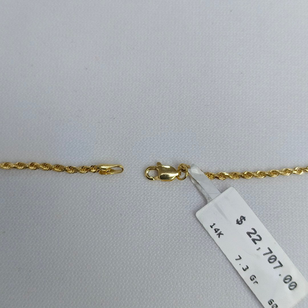 CADENAS TORSAL ORO 14K 7.3 (NUEVO)