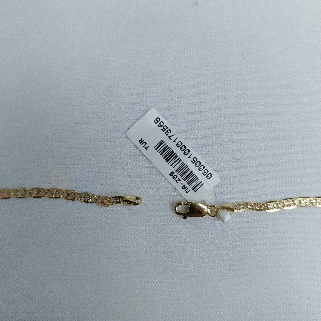 CADENAS VALENTINA/ESPEJO ORO 14K 6.1 (NUEVO)