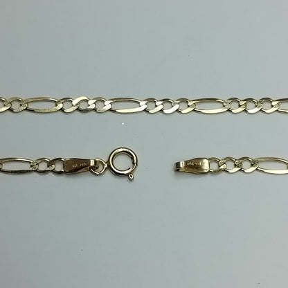 CADENAS CARTIER 3*1 AMARILLA ORO 14K 3.6 (NUEVO)