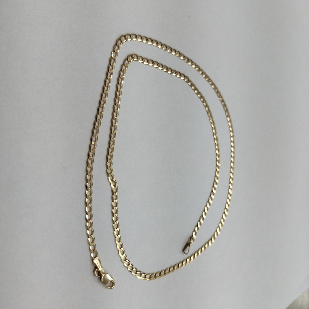 CADENAS BARBADA AMARILLA ORO 14K 4.5 (NUEVO)