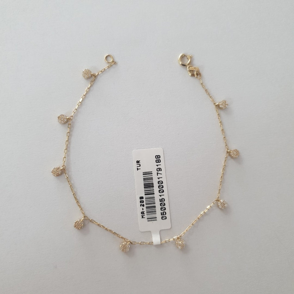 PULSERAS DAMA ORO 14K 2.1 (NUEVO)