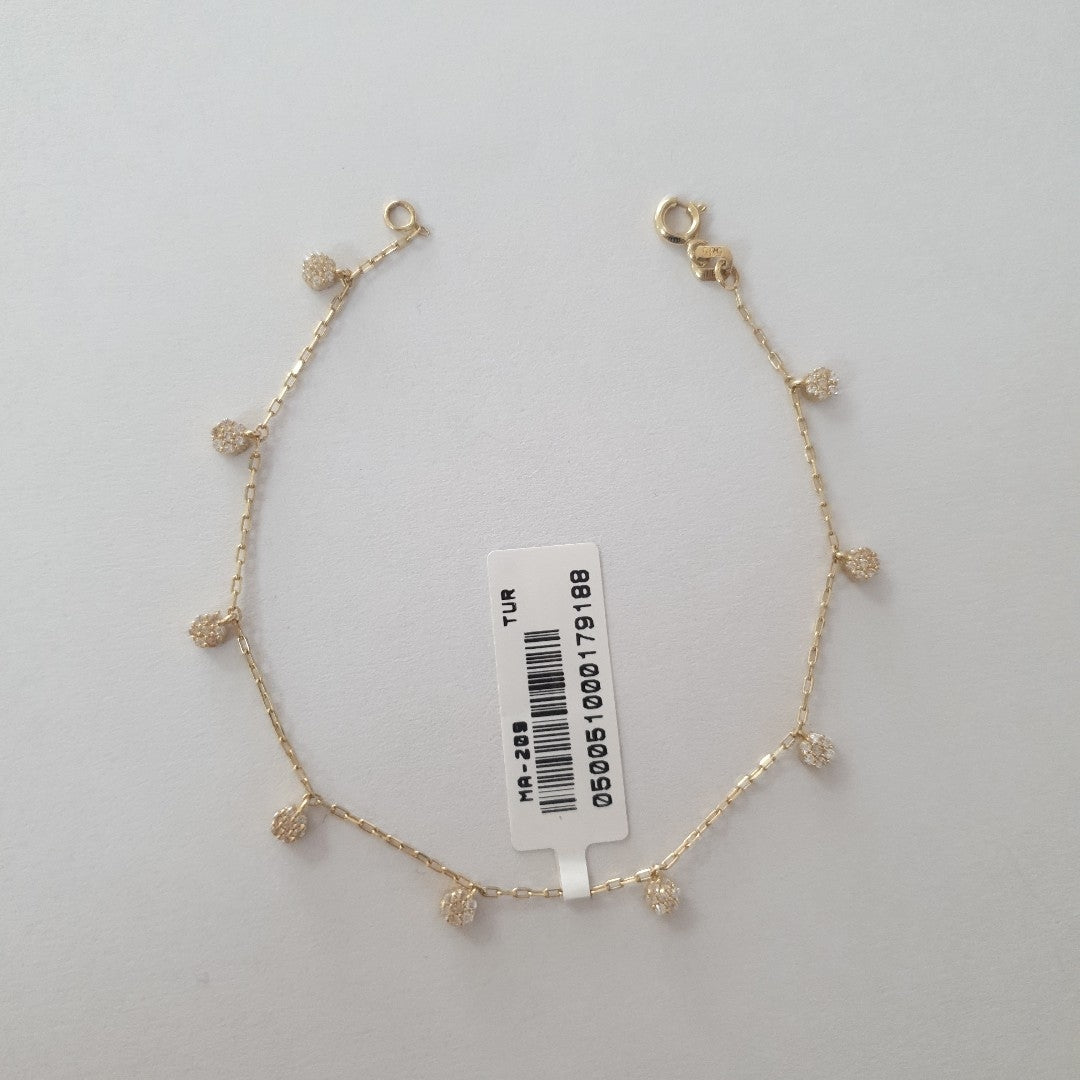 PULSERAS DAMA ORO 14K 2.1 (NUEVO)