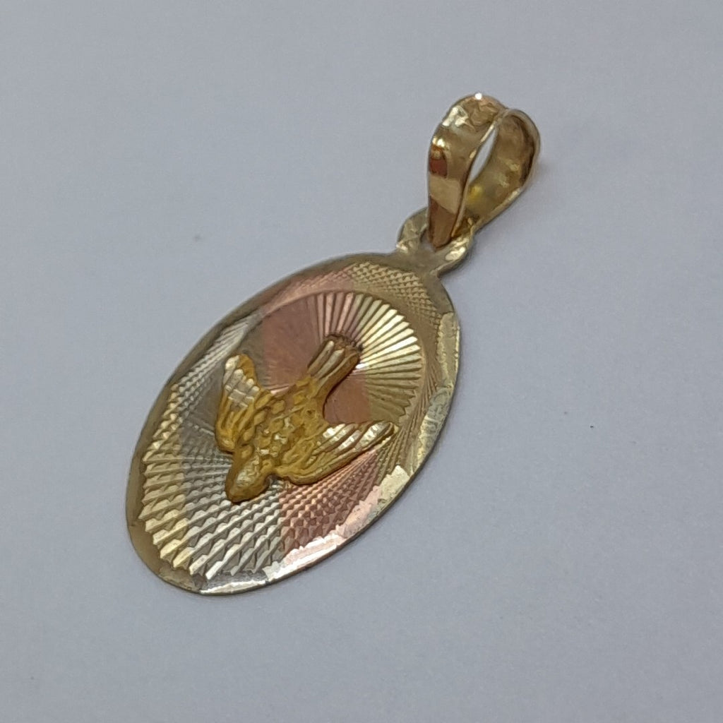 10027MED11100A723 FRD20 MEDALLAS ORO 10K 1.1GRS (NUEVO)