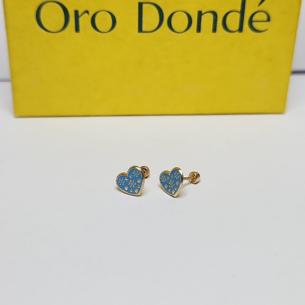 BROQUELES ORO 10K 1 (NUEVO)