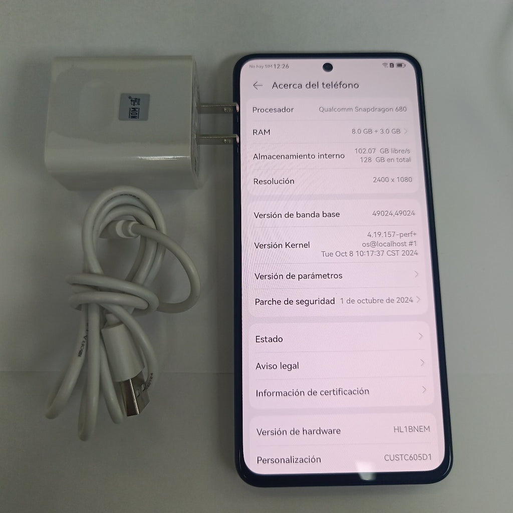 CELULAR HUAWEI NOVA 10 SE BNE-LX3 128 GB 8 GB RAM (SEMINUEVO)