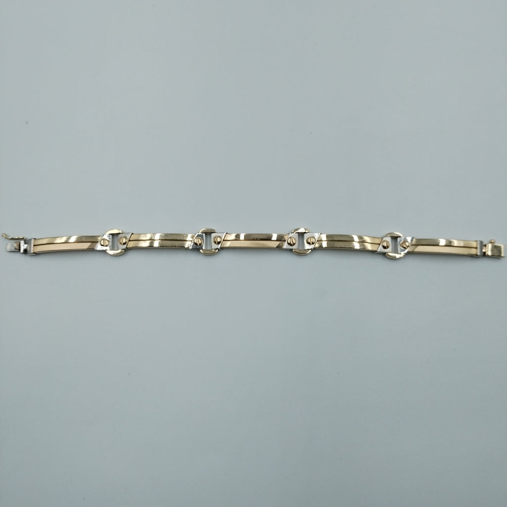 PULSERAS CABALLERO ORO 14K 19.9 (NUEVO)