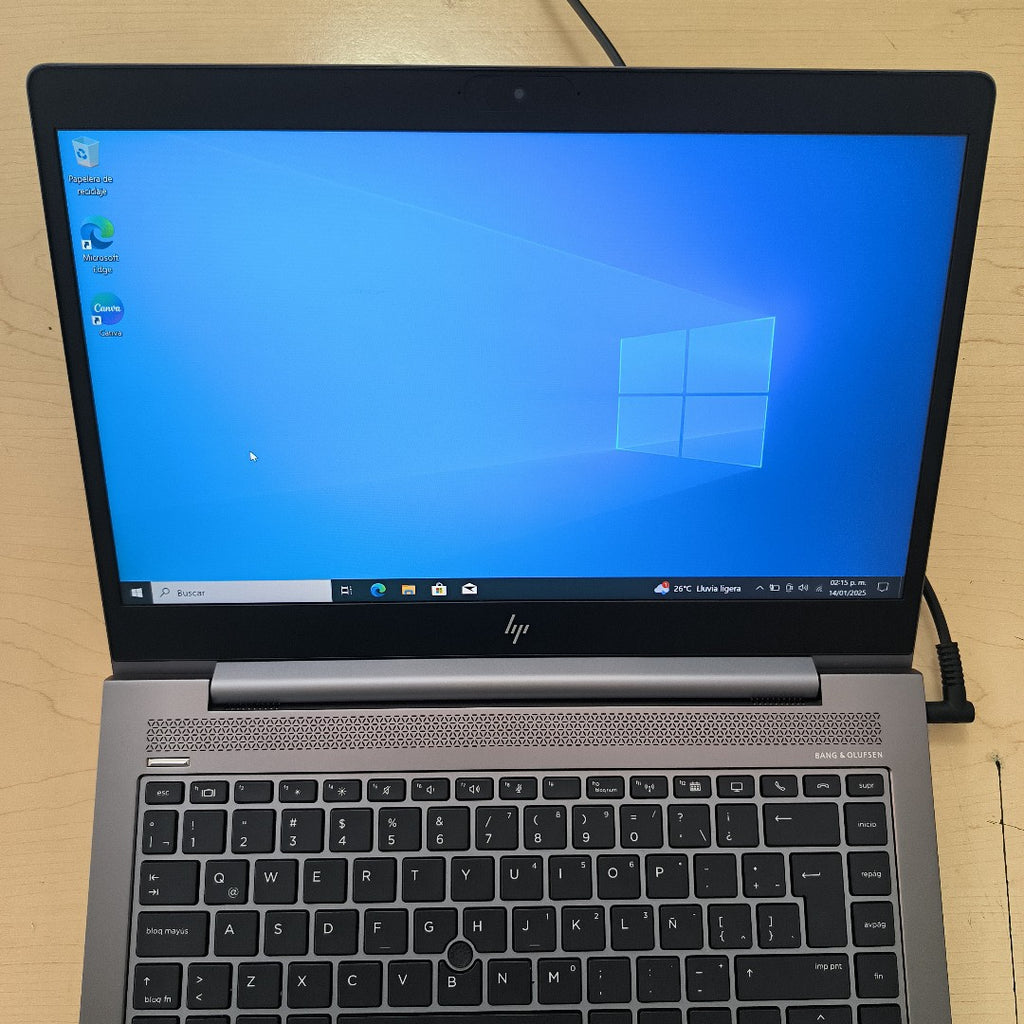 LAPTOP HP ZBOOK 15U G6 (2020) 512 GB SSD 16 GB RAM (SEMINUEVO)