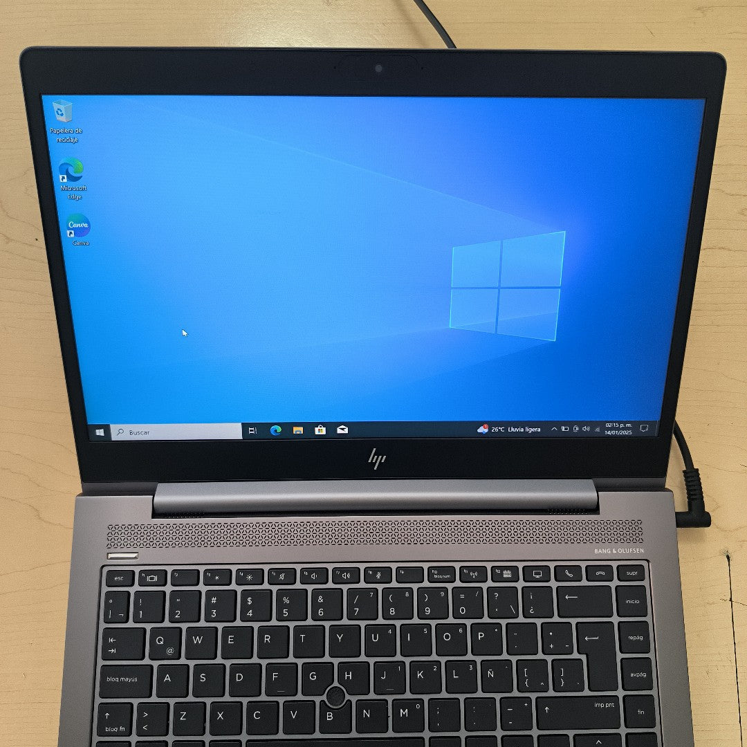 LAPTOP HP ZBOOK 15U G6 (2020) 512 GB SSD 16 GB RAM (SEMINUEVO)