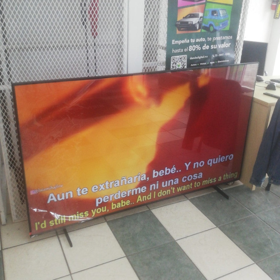 PANTALLA SAMSUNG BE75D-H (2024) 75" LED UHD 4K (SEMINUEVO)