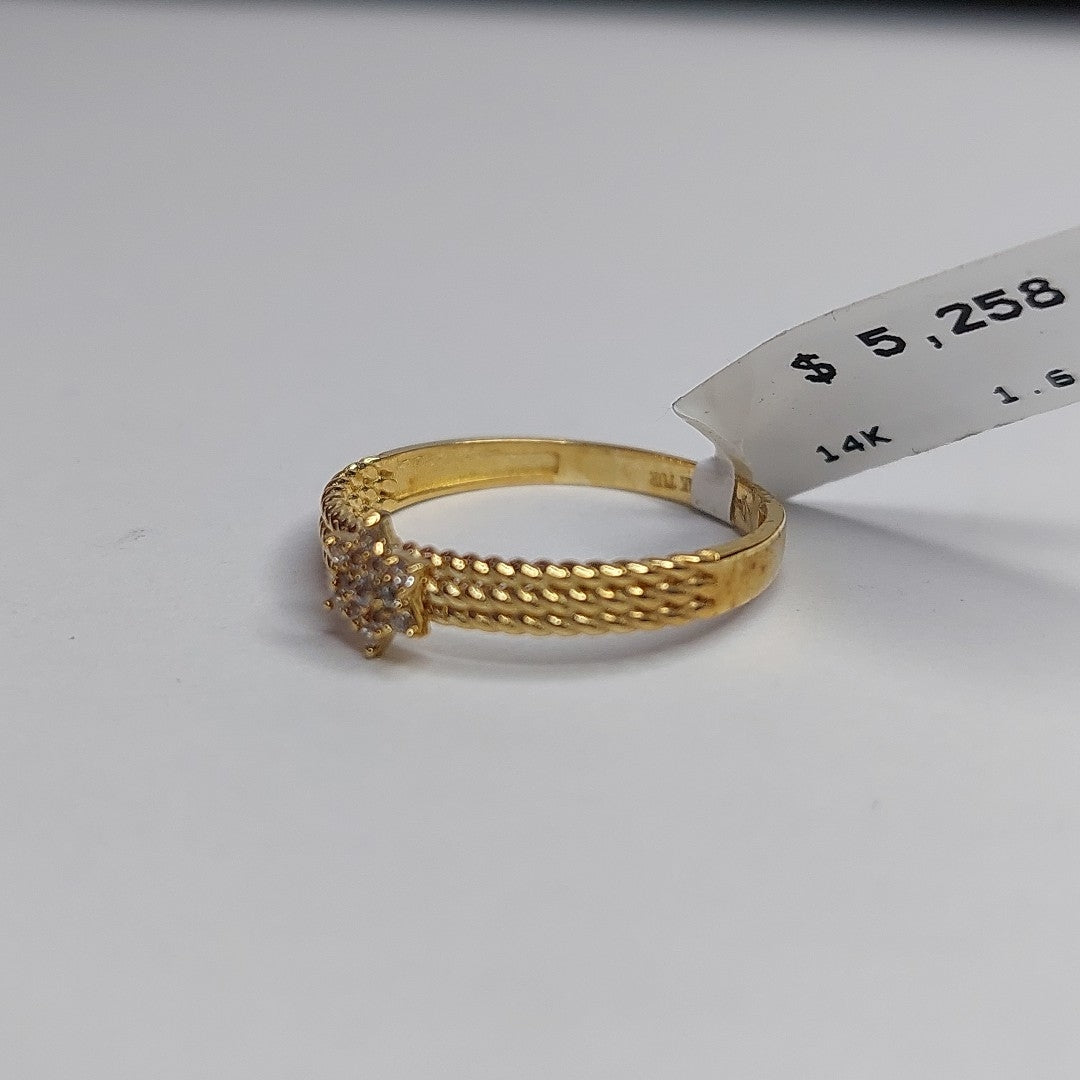 ANILLOS DAMA ORO 14K 1.6 (NUEVO)