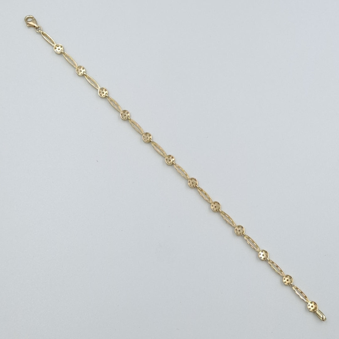 PULSERAS DAMA ORO 14K 4.2 (NUEVO)