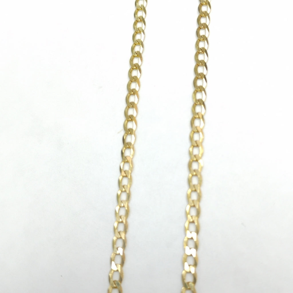 CADENAS BARBADA AMARILLA ORO 14K 4.9 (NUEVO)