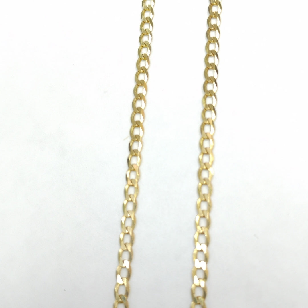 CADENAS BARBADA AMARILLA ORO 14K 4.9 (NUEVO)