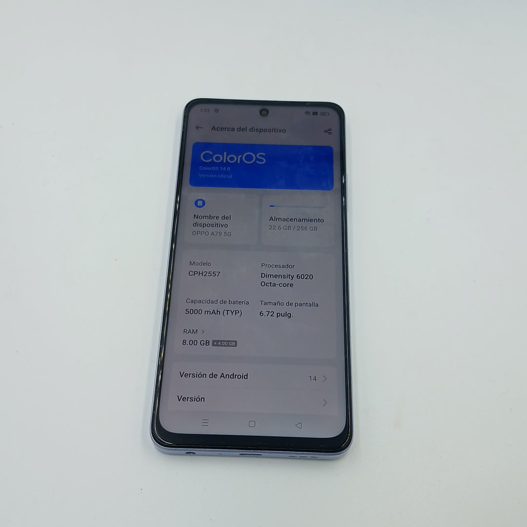 CELULAR OPPO  A79 CPH2557 (2023) 256 GB 8 GB RAM (SEMINUEVO)
