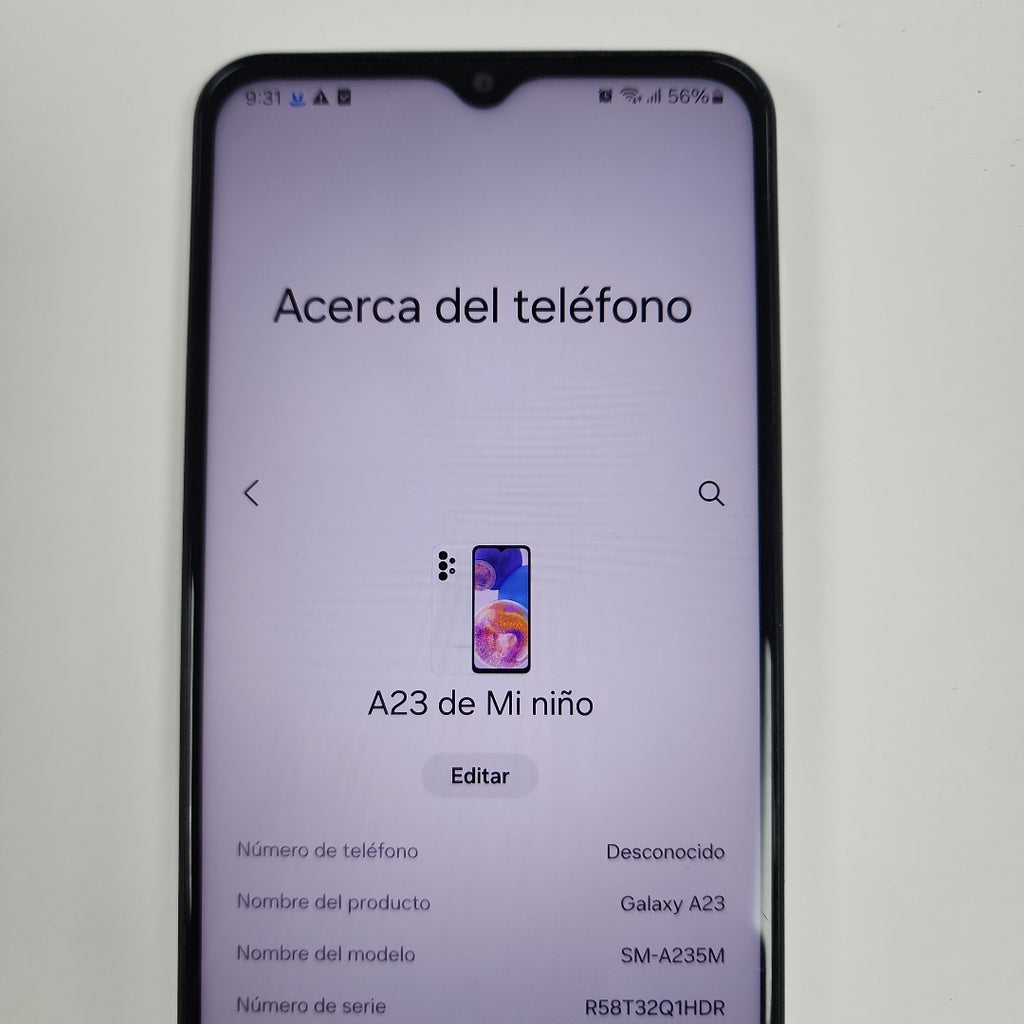 CELULAR SAMSUNG GALAXY A23 SM-A235M 128 GB 4 GB RAM (SEMINUEVO)