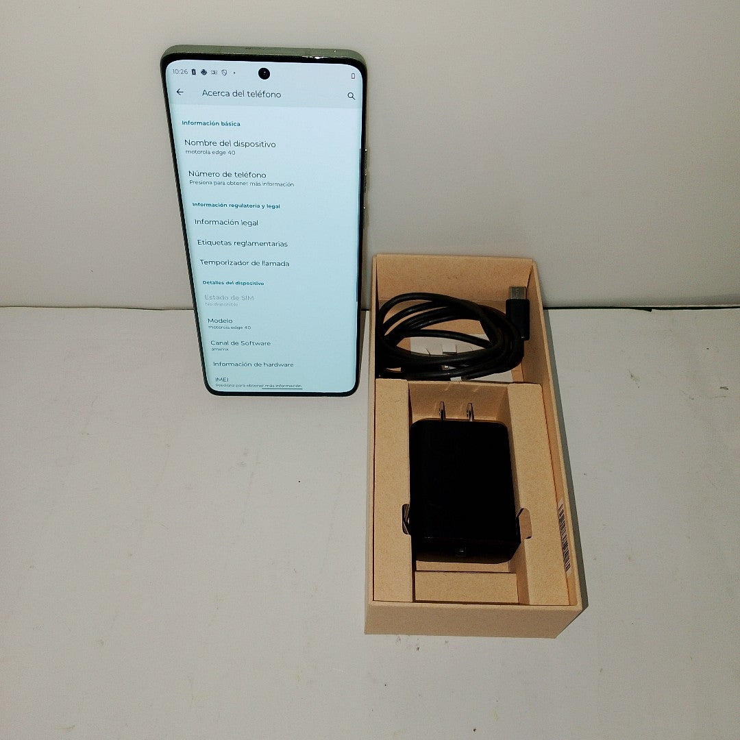 CELULAR MOTOROLA EDGE 40 XT2303-2 (2023) 256 GB 8 GB RAM (SEMINUEVO)