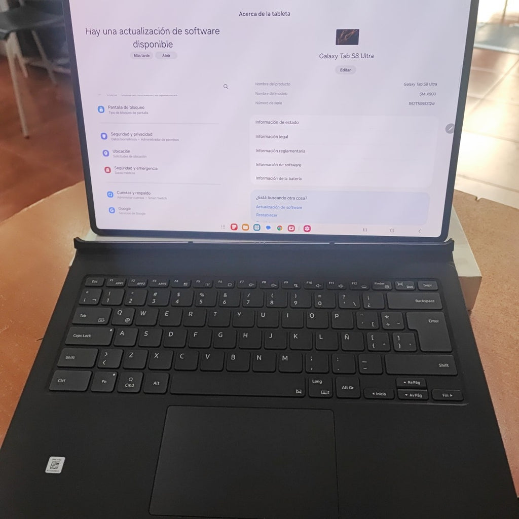 TABLETA SAMSUNG GALAXY TAB S8 ULTRA SM-X900 256 GB 12 GB RAM (SEMINUEVO)