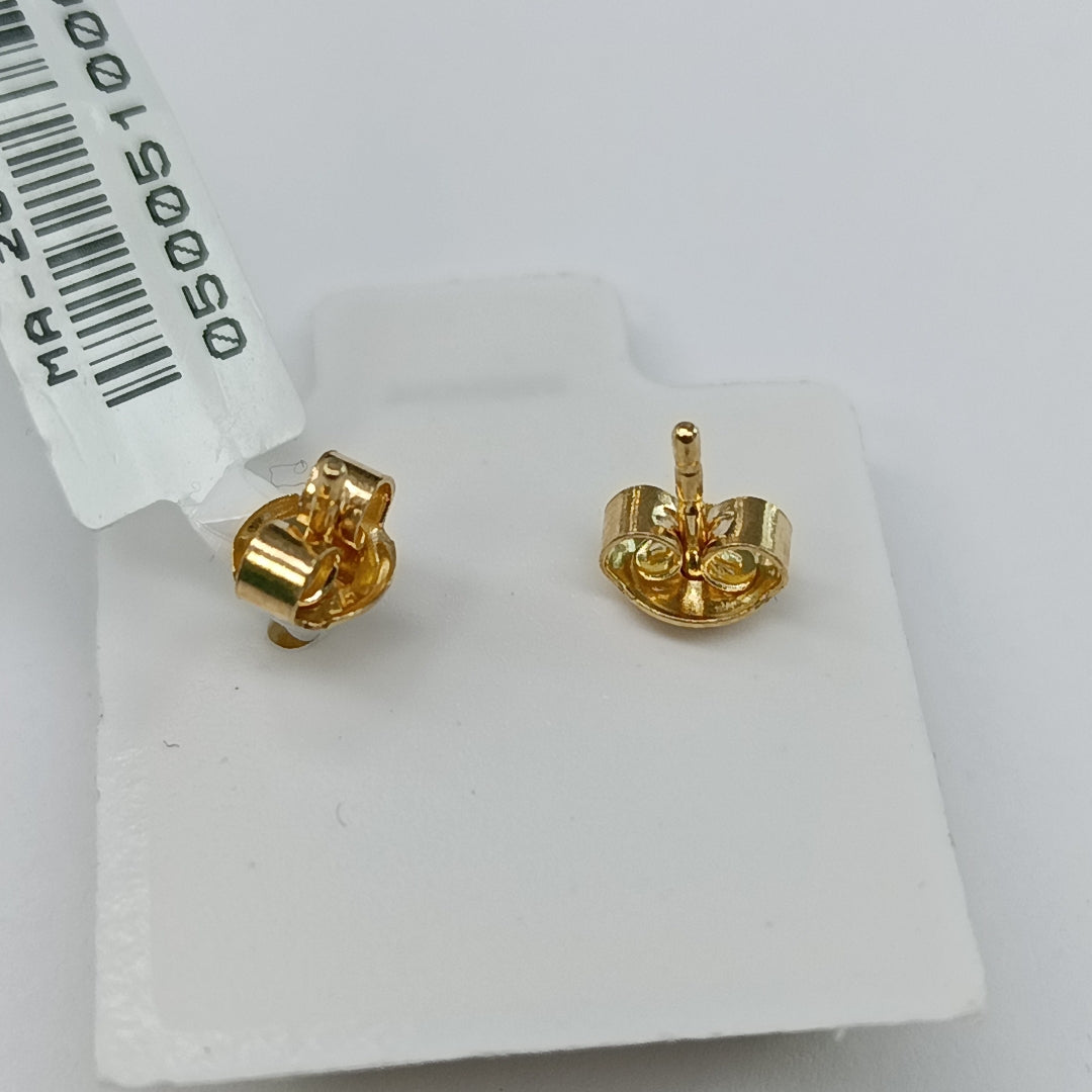 BROQUELES ORO 14K 2 (NUEVO)