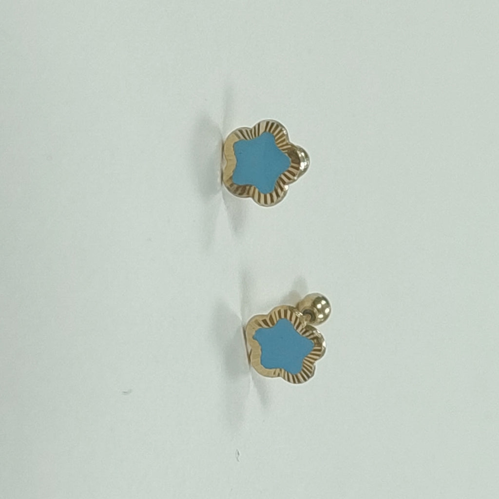 BROQUELES ORO 10K 1 (NUEVO)