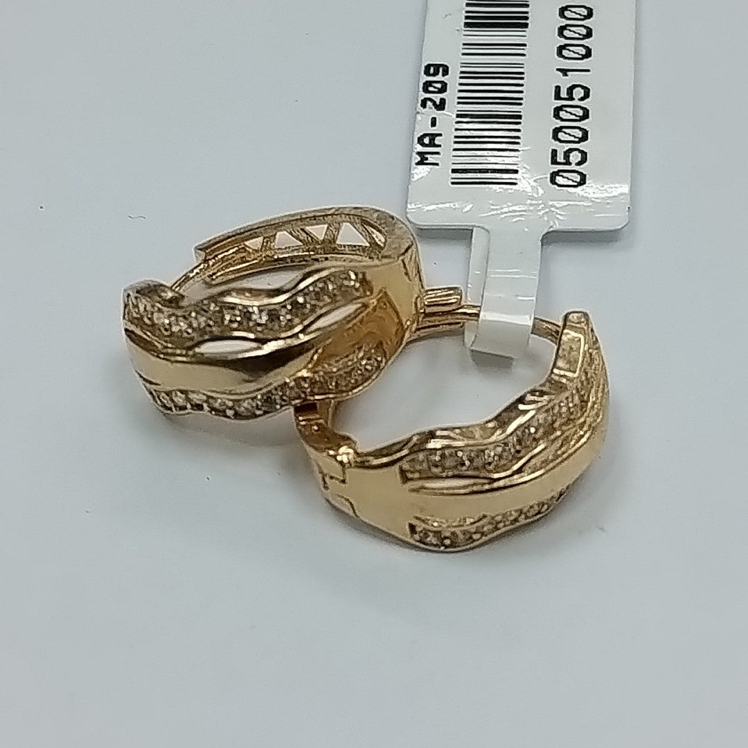 HUGGIES ORO 14K 2.5 (NUEVO)