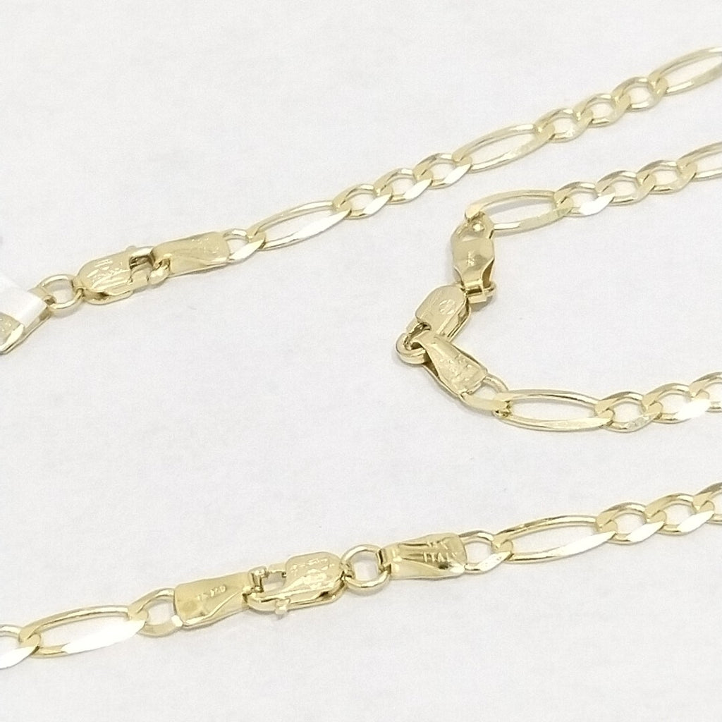 CADENAS CARTIER 3*1 AMARILLA ORO 14K 8.2 (NUEVO)