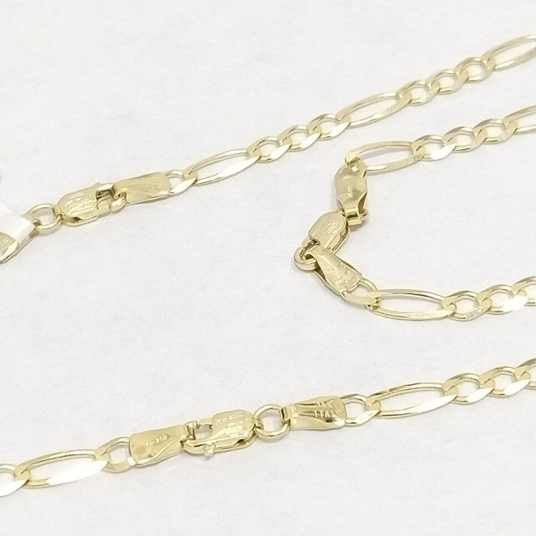 CADENAS CARTIER 3*1 AMARILLA ORO 14K 8.2 (NUEVO)