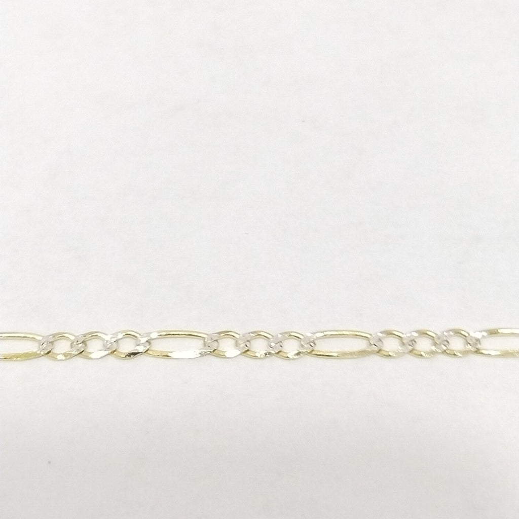 CADENAS CARTIER 3*1 DIAMANTADA ORO 14K 4.7 (NUEVO)