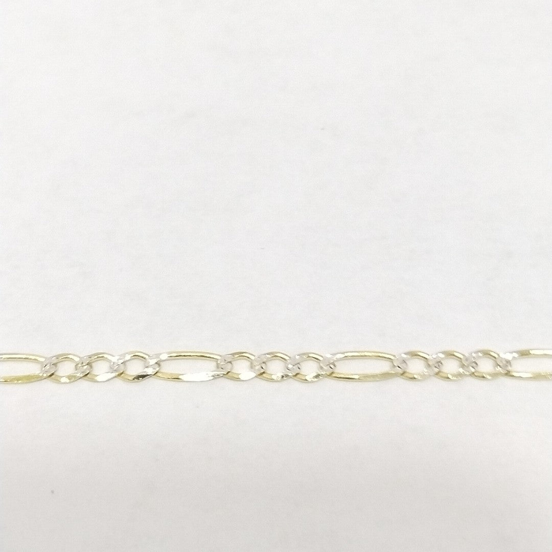 CADENAS CARTIER 3*1 DIAMANTADA ORO 14K 4.7 (NUEVO)