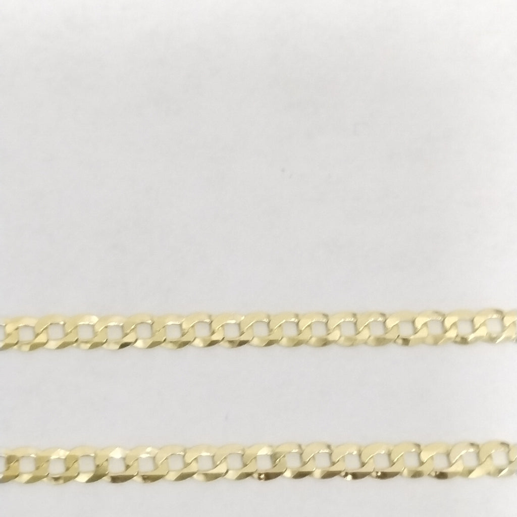 CADENAS BARBADA AMARILLA ORO 14K 8.4 (NUEVO)