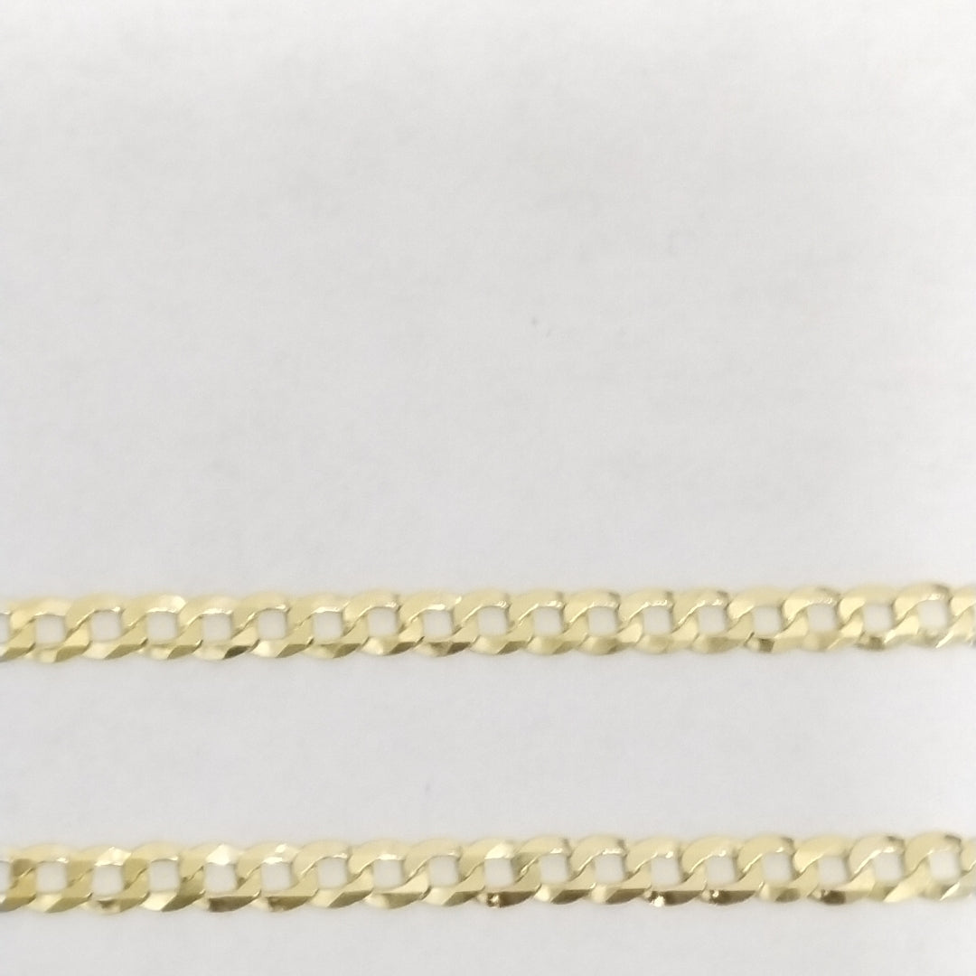 CADENAS BARBADA AMARILLA ORO 14K 8.4 (NUEVO)