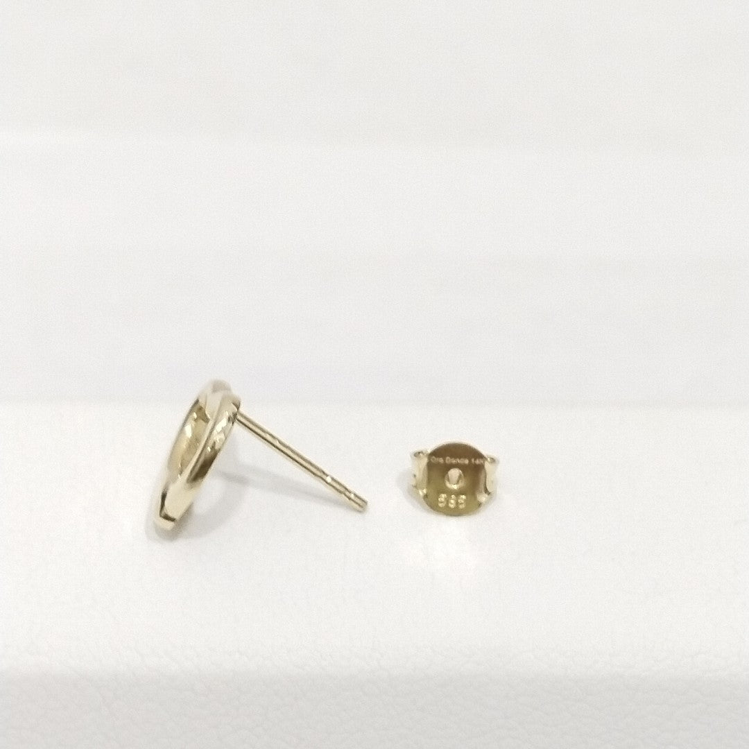 BROQUELES ORO 14K 1.4 (NUEVO)